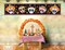Day of The Dead Fence Banner Dia De Los Muertos Sugar(Red)98.4"L x 19.7"W
